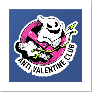 Anti Valentines CLub Ghost Posters and Art